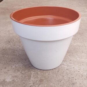 Macetero de vidrio 36cm de ancho