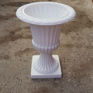 Macetero copa blanco Grande