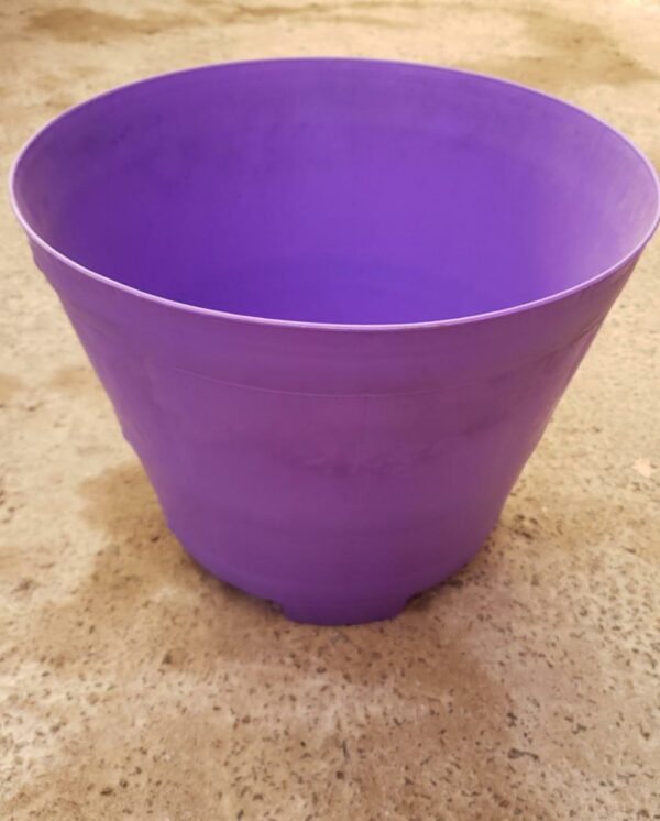 Macetero morado barril N40