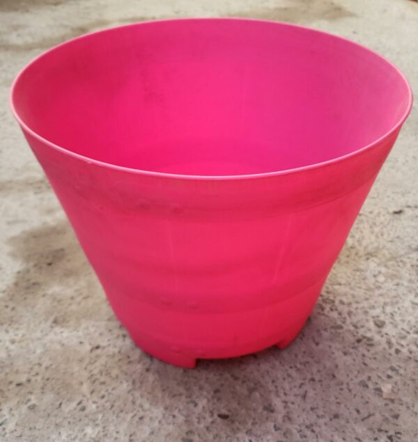 Macetero barril fucsia N40