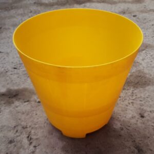 Macetero barril amarillo N23