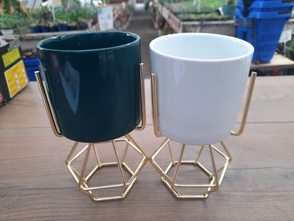 maceteros de vidrio decoración