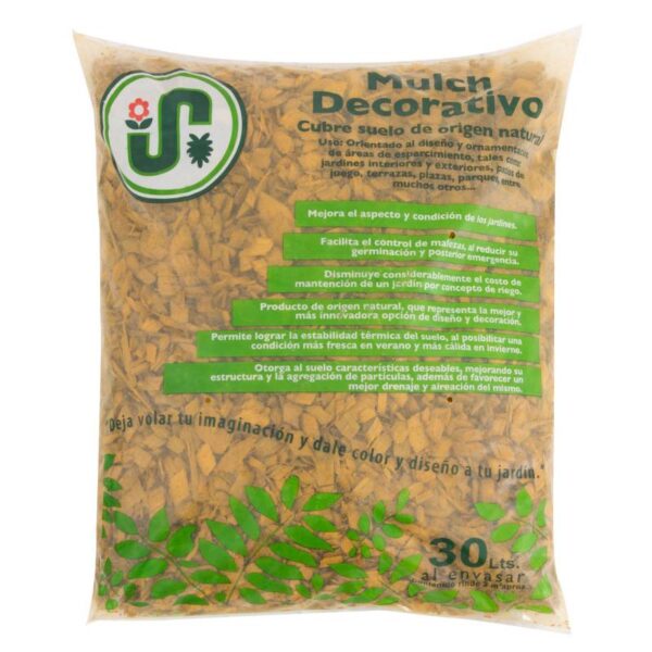 Mulch decorativo
